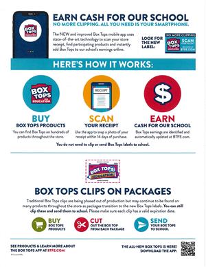 Earn Box Tops - English